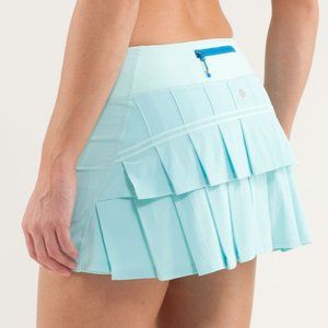 Light Blue Lululemon Pace Setter Skirt Size 6
